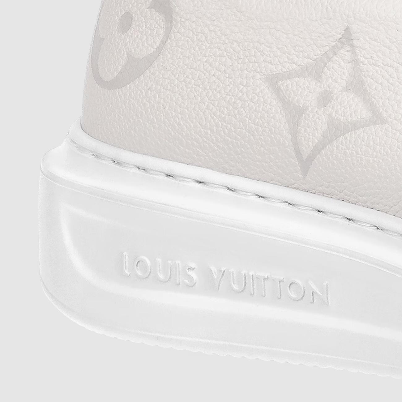 Giày Louis Vuitton Beverly Hills Slip On Nam Trắng